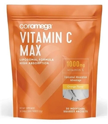 coromega vitamin c max 30 pkts