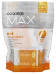 coromega max sh omega-3 fish oil citrus burst 60