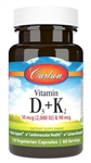 carlson labs vitamin d3 k2 120 vcaps