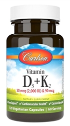 carlson labs vitamin d3 k2 120 vcaps