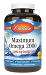 carlson labs maximum omega 2000 90 gels