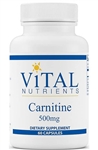 Vital Nutrients - Carnitine - 60 vcaps