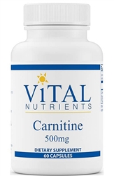 Vital Nutrients - Carnitine - 60 vcaps