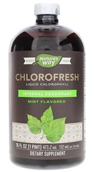 Nature's Way - Chlorofresh Liquid Chlorophyll Mint Flavored - 16 oz