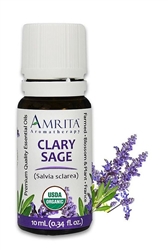 Amrita Aromatherapy - Clary Sage Organic - 10 ml