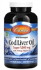 carlson labs super cod liver oil 1000 mg 250 gels