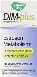 Nature's Way - DIM-Plus Estrogen Metabolism - 120 vcaps