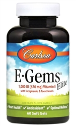 carlson labs egems elite 1000 iu 670 mg 60 gels