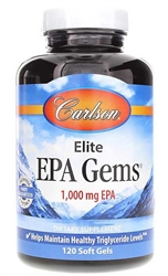 carlson labs elite epa gems 120 gels