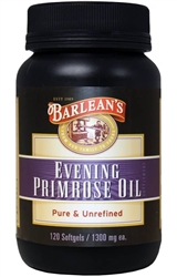 barleans organic oils evening primrose oil 120 gel