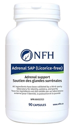 nfh adrenal sap licorice free 90 caps