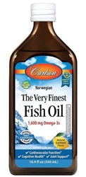 carlson labs the very finest fish oil lemon 16 oz