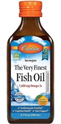 carlson labs the very finest fish oil orange 200