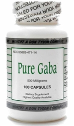Montiff - Pure Gaba 500 mg - 100 caps