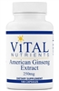 Vital Nutrients - American Ginseng Extract 250 mg - 100 vcaps
