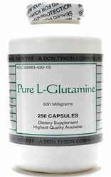 Montiff - Pure L-Glutamine 500 mg - 250 caps