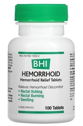 bhi hemorrhoid relief 100 tabs