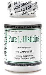 Montiff - Pure L-Histidine - 50 caps