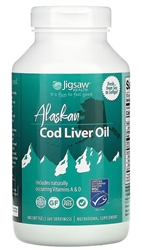 jigsaw health alaskan cod liver oil liquid 8.1