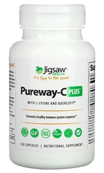 Jigsaw Health - Pureway-C Plus (Lysine & Quercetin) - 120 caps