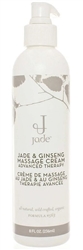 Jade Spa - Jade & Ginseng Massage Cream Advanced Therapy - 8 oz