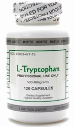 Montiff - L-Tryptophan 500 mg - 120 vcaps