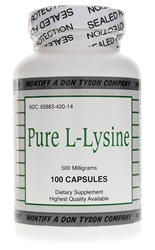 Montiff - Pure L-Lysine - 100 caps