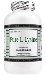 Montiff - Pure L-Lysine 500 mg - 200 caps