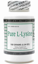 Montiff - Pure L-Lysine Powder - 150 grams