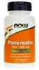 NOW Natural Foods - Pancreatin 10X 200 mg - 100 caps
