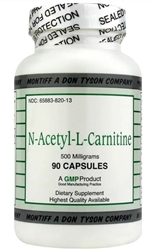 Montiff - N-Acetyl-L-Carnitine - 90 caps