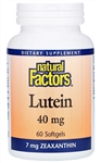 Natural Factors - Lutein 40 mg - 60 gels