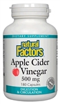 Natural Factors - Apple Cider Vinegar - 180 caps