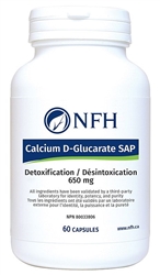 nfh calcium d glucarate sap 60 caps