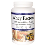 Natural Factors - Whey Factors Powder Mix Vanilla - 32 oz