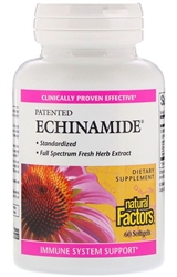 Natural Factors - Echinamide - 60 gels