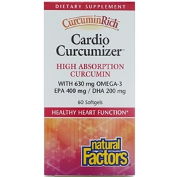 Natural Factors - Cardio Curcumizer - 60 gels