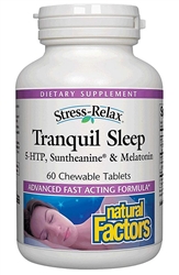 Natural Factors - Stress-Relax Tranquil Sleep - 60 chews