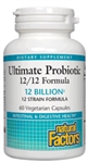 Natural Factors - Ultimate Probiotic 12/12 Formula - 60 vcaps