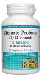 Natural Factors - Ultimate Probiotic 12/12 Formula - 60 vcaps