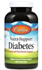 carlson labs nutra support diabetes 180 gels