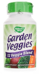 Nature's Way - Garden Veggies (12 veggie blend) - 60 vcaps
