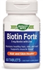 Nature's Way - Biotin Forte 3 mg with Zinc - 60 tabs