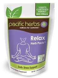 pacific herbs relax herb pack 50 grams