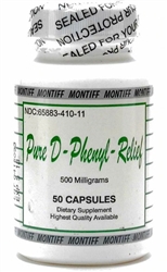 Montiff - Pure D-Phenyl-Relief - 50 caps
