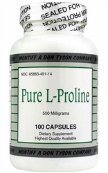 Montiff - Pure L-Proline - 100 caps