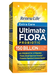 Renew Life - Ultimate Flora Extra Care 150 Billion - 30 Caps