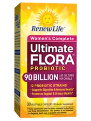 Renew Life - Ultimate Flora Womens Complete 90 Billion - 30 Caps