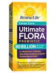 Renew Life - Ultimate Flora Colon Care 80 Billion - 30 Caps