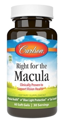 carlson labs right for the macula 60 gels